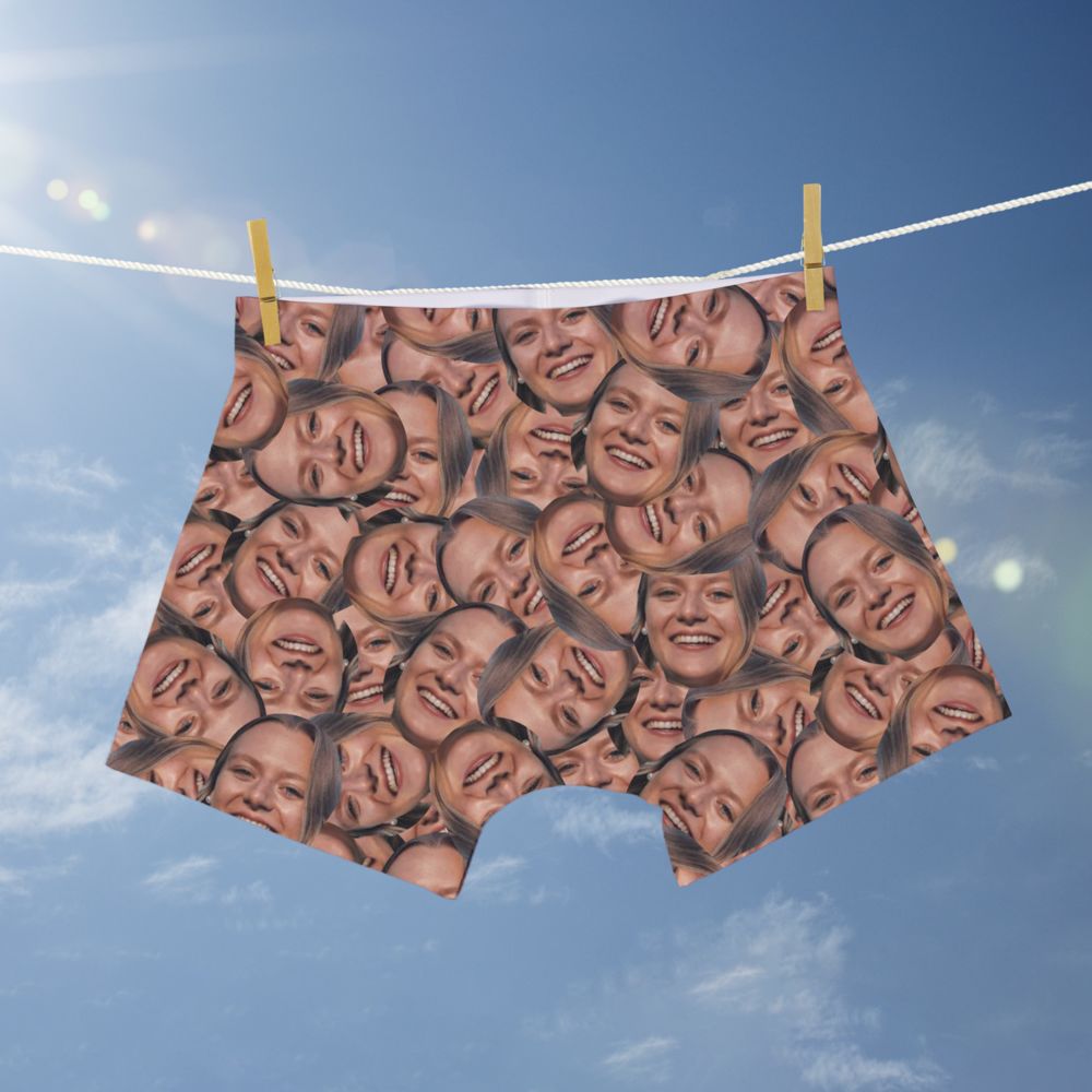 Boxershort met Gezicht
