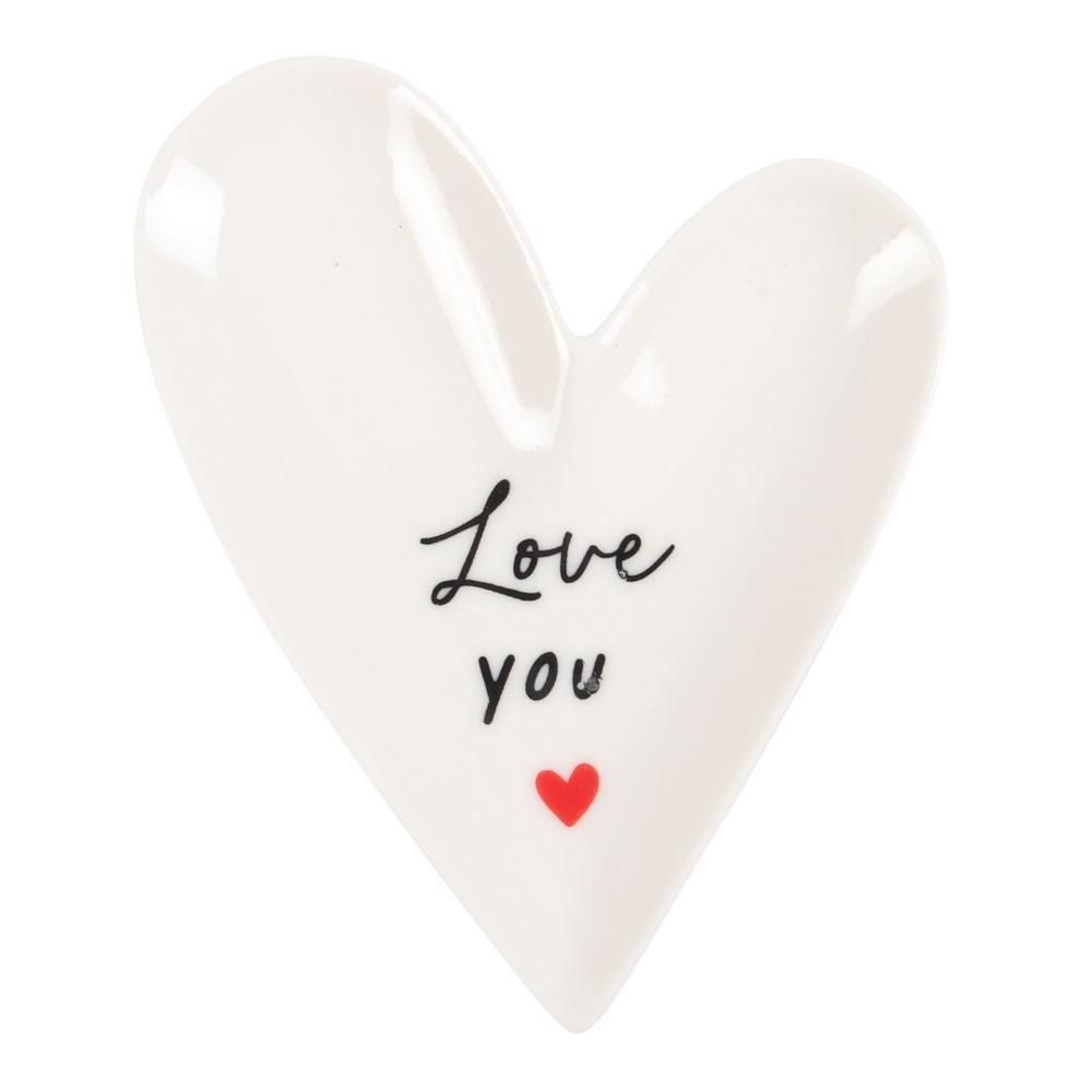Love You hartjes schaal