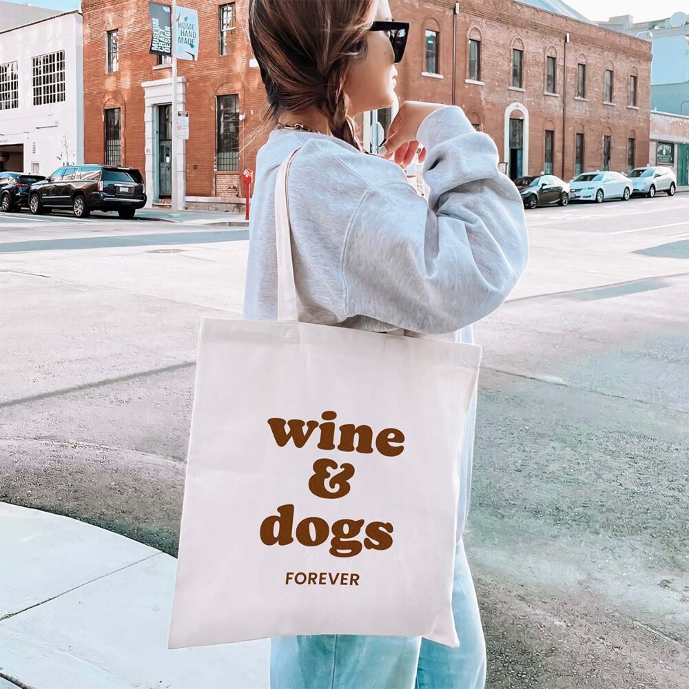 Gepersonaliseerde tote bag met quote