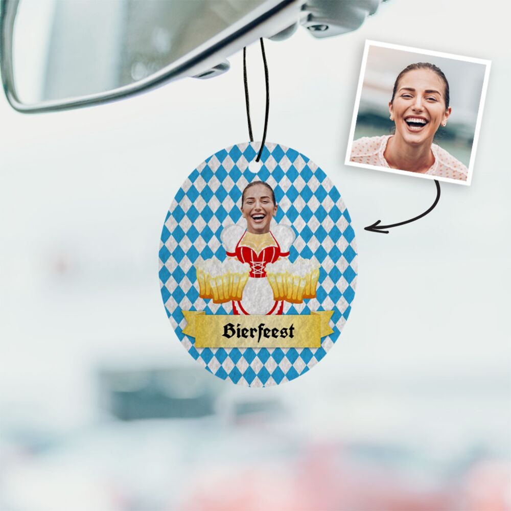 Gepersonaliseerde geurhanger Oktoberfest set van 2