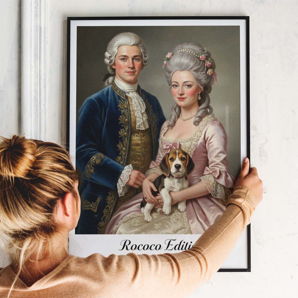 Gepersonaliseerde schilderij poster