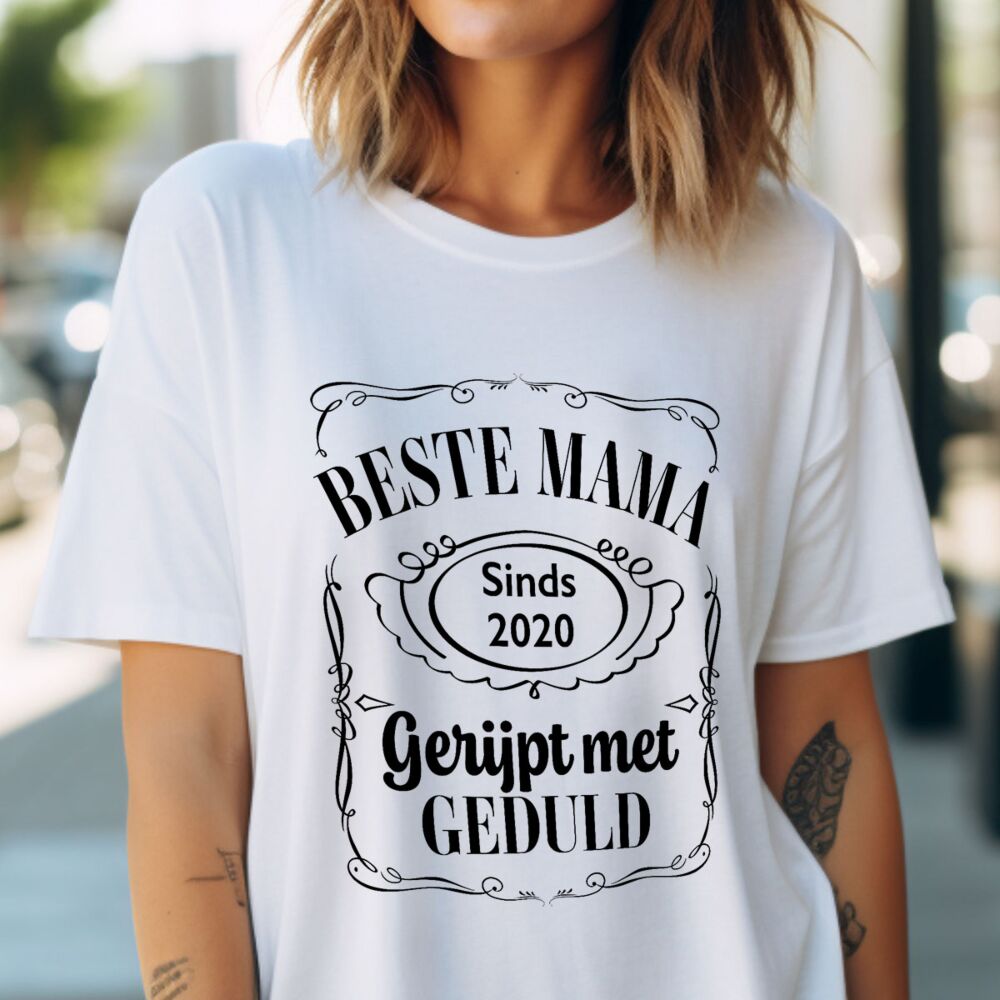 Gepersonaliseerd Whisky t-shirt met tekst
