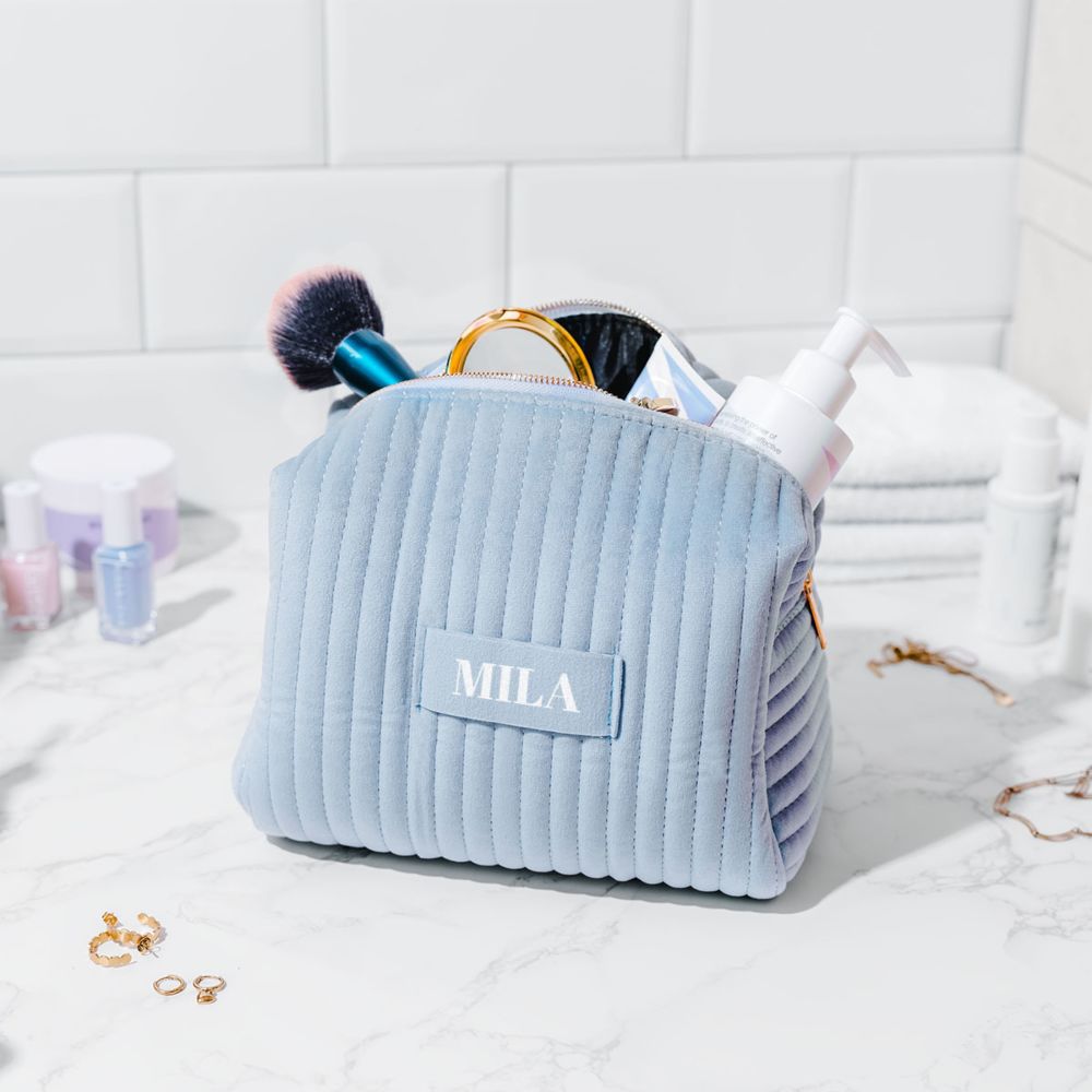 Gepersonaliseerde make-up tas met naam
