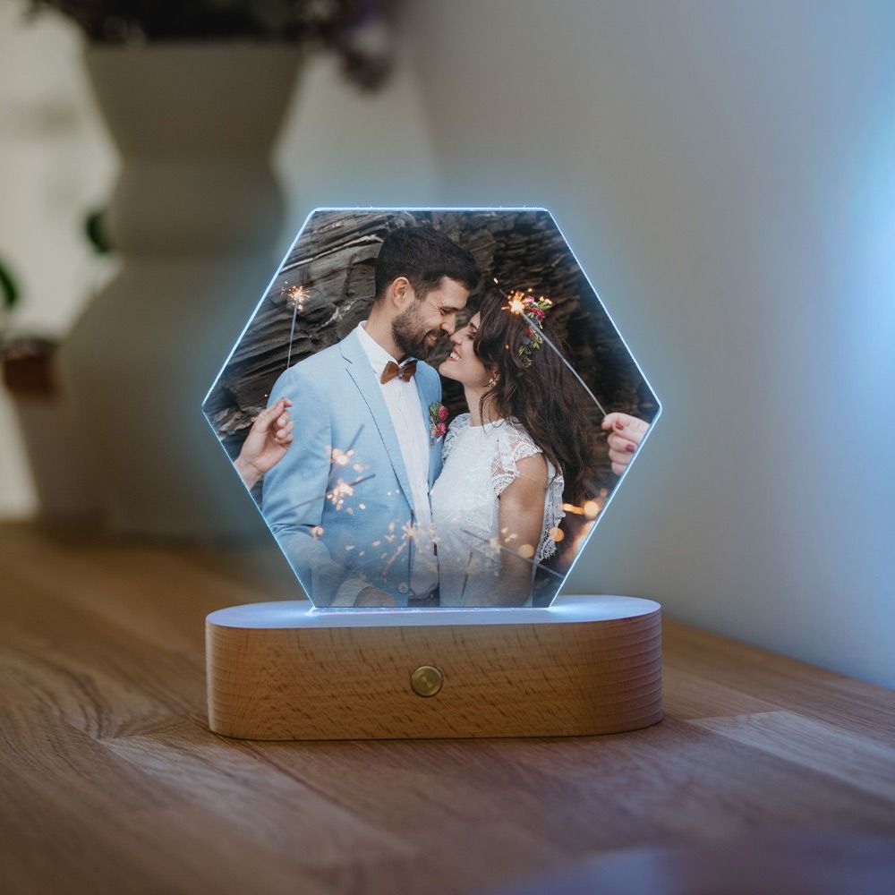 LED lamp met foto