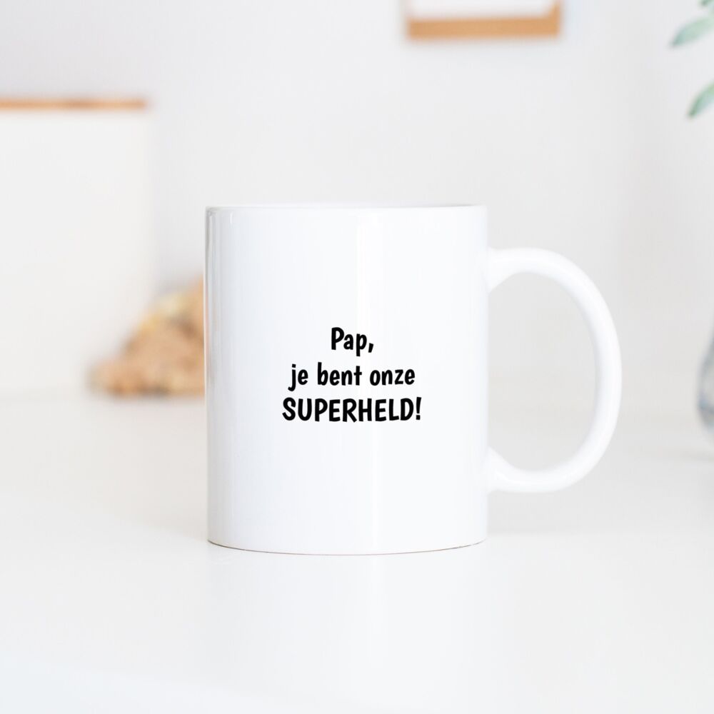 Gepersonaliseerde Superhelden Mok met Foto Gezicht
