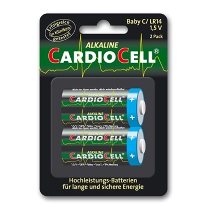 Cardiocell batterij Baby C-LR14 2-pak