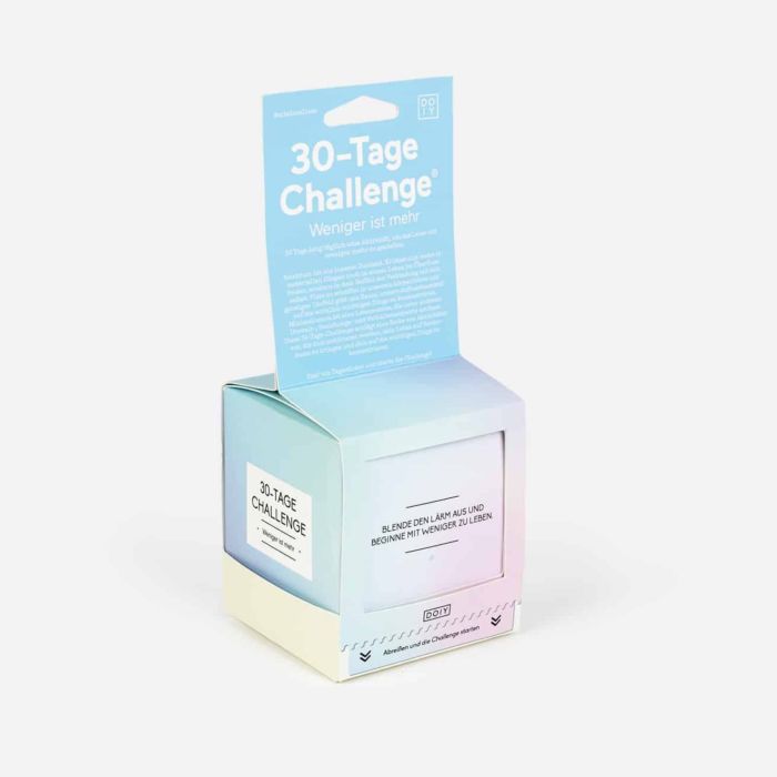 30 Dagen Less is More Challenge