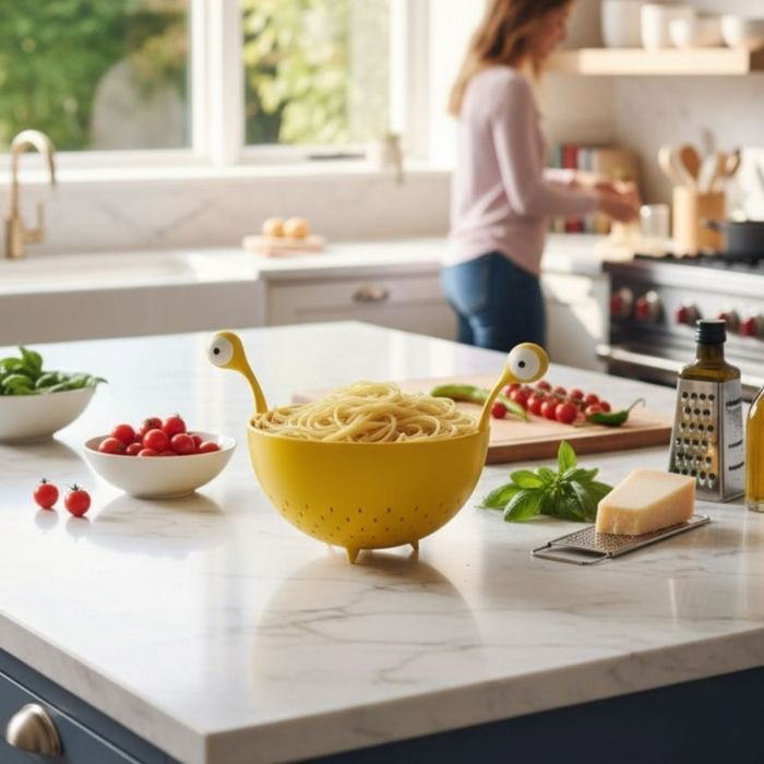 Flying Spaghetti Monster pasta zeef