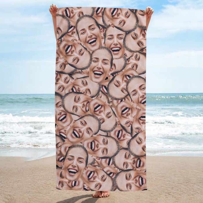 Handdoek met Meerdere Gezichten