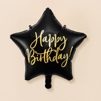 Ballon ster voor verjaardag